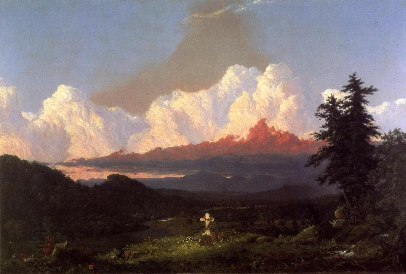 Frederic Edwin Church To the Memory of Cole China oil painting art